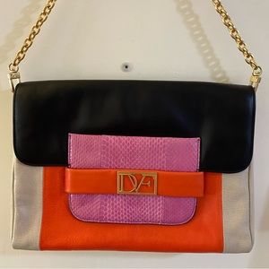 Diane Von Furstenberg Multicolor Leather Bag
